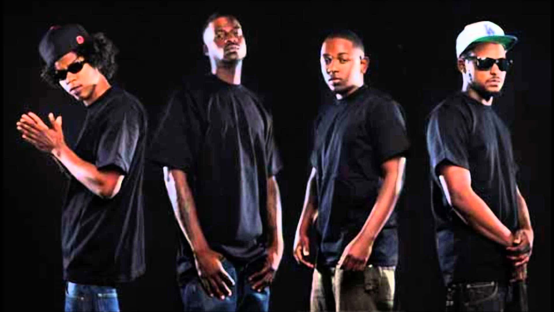 Kendricklamar Und Top Dawg Entertainment Führen Die Hip-hop-revolution An. Wallpaper