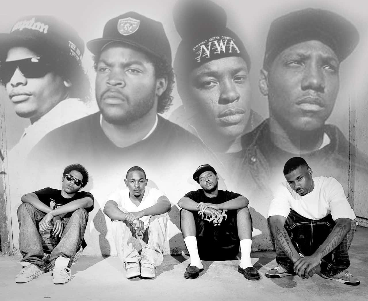 Logotyperoch Varor Från Top Dawg Entertainment, Skivbolaget Bakom Kendrick Lamar, Sza Och Schoolboy Q. Wallpaper