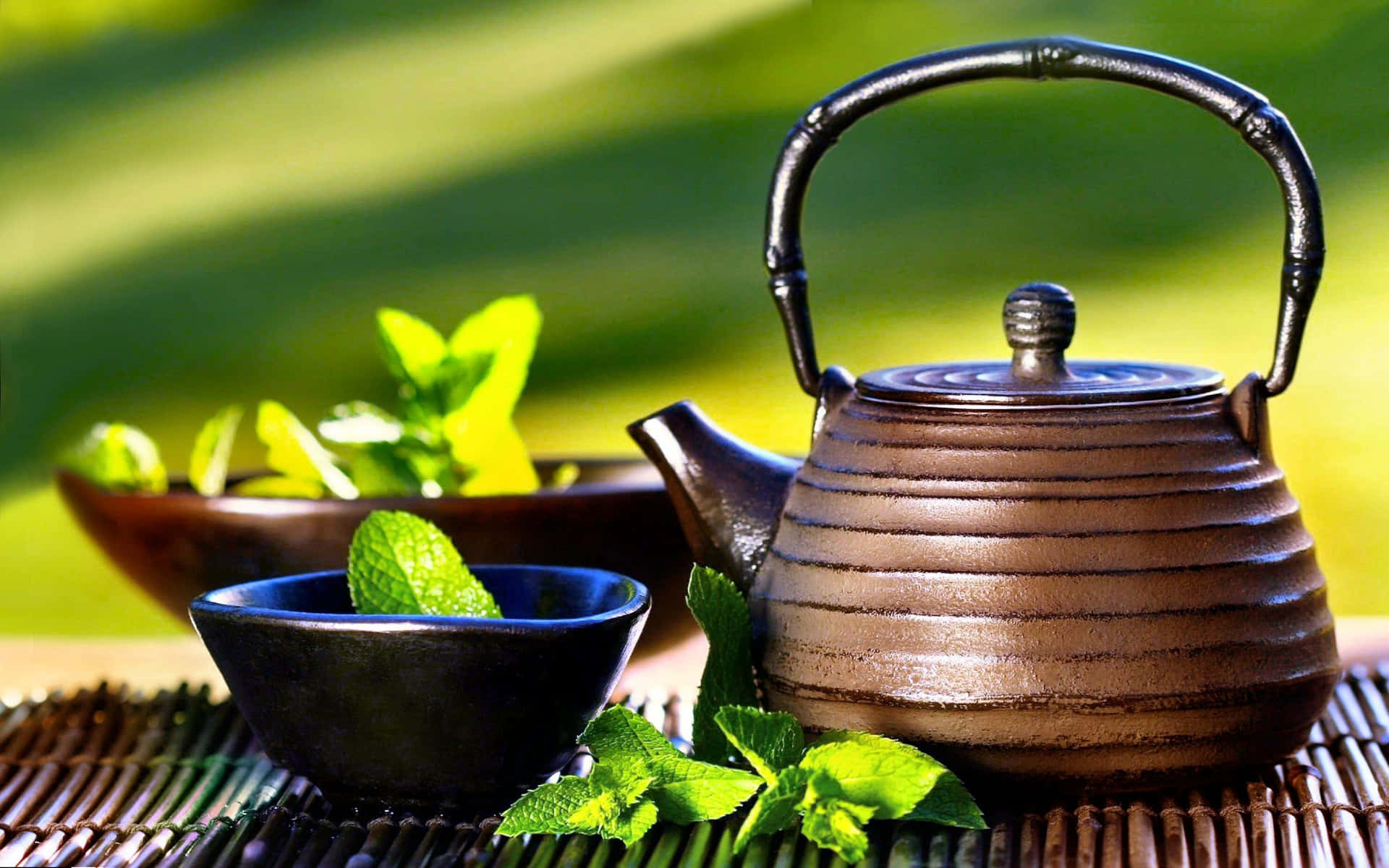 Enjoy the taste of fresh tea!