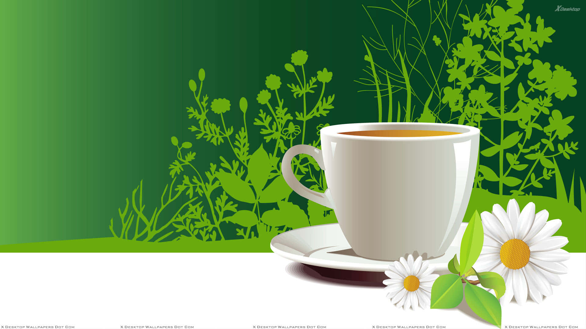 Tea Cup Digital Art Picture