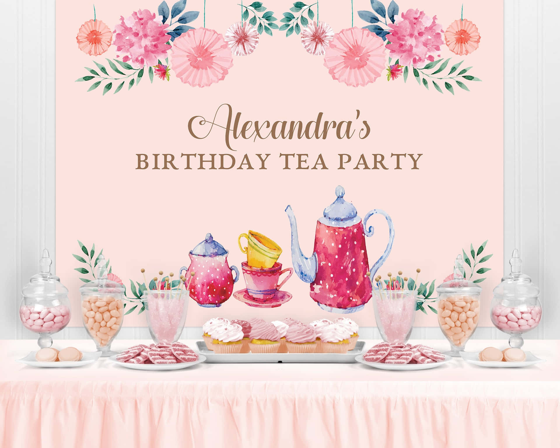 Enjoy food, friends, and tea at a classic Tea Party.