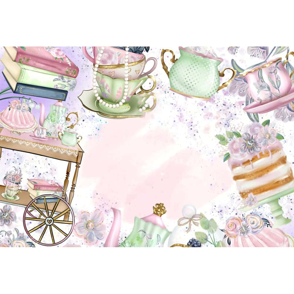 Host a special tea party with friends and family