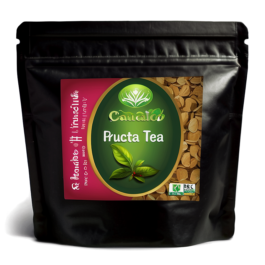 Tea Pouch Png Xew34 PNG