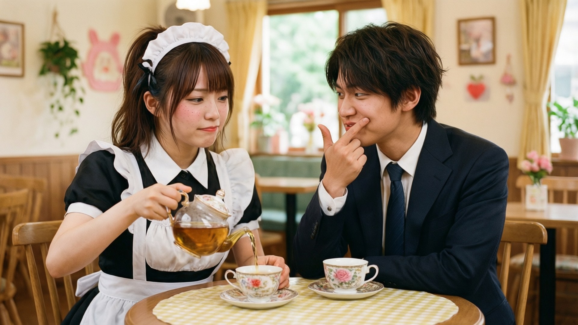 Tea Time Tease Sfondi