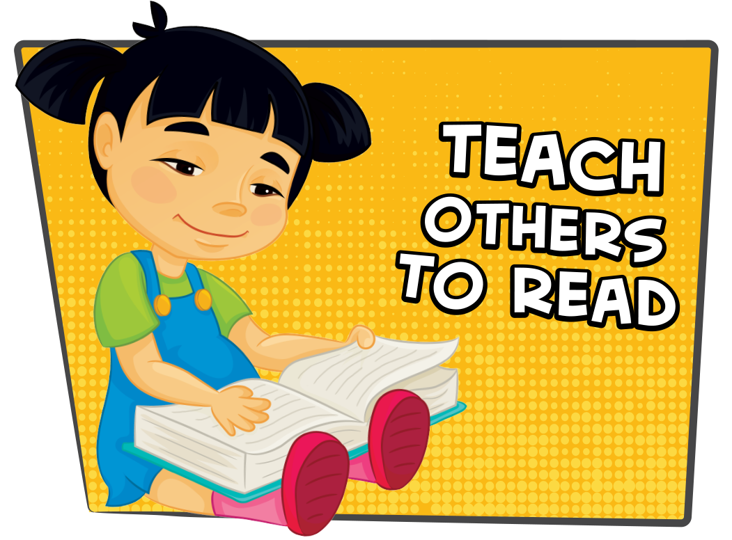 Teach Others To Read Cartoon Child PNG