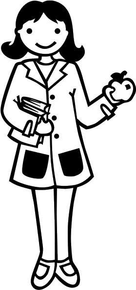 Teacher Cartoon Holding Appleand Books PNG