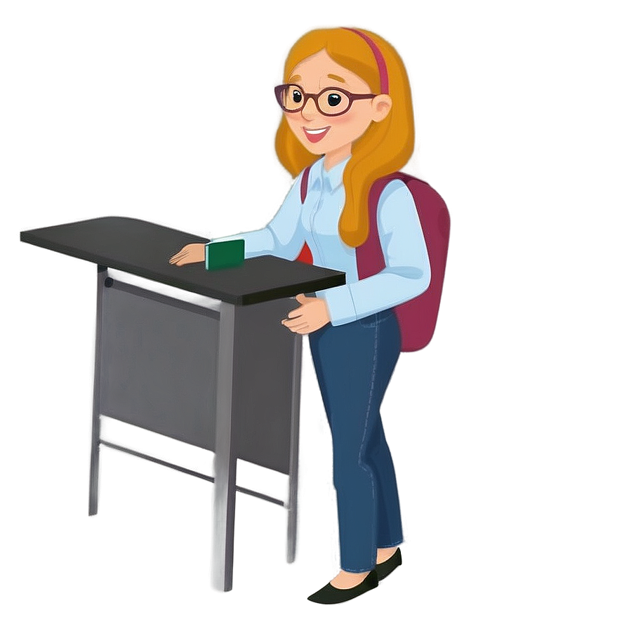 Download Teacher Person Clipart Png Wnp63 | Wallpapers.com