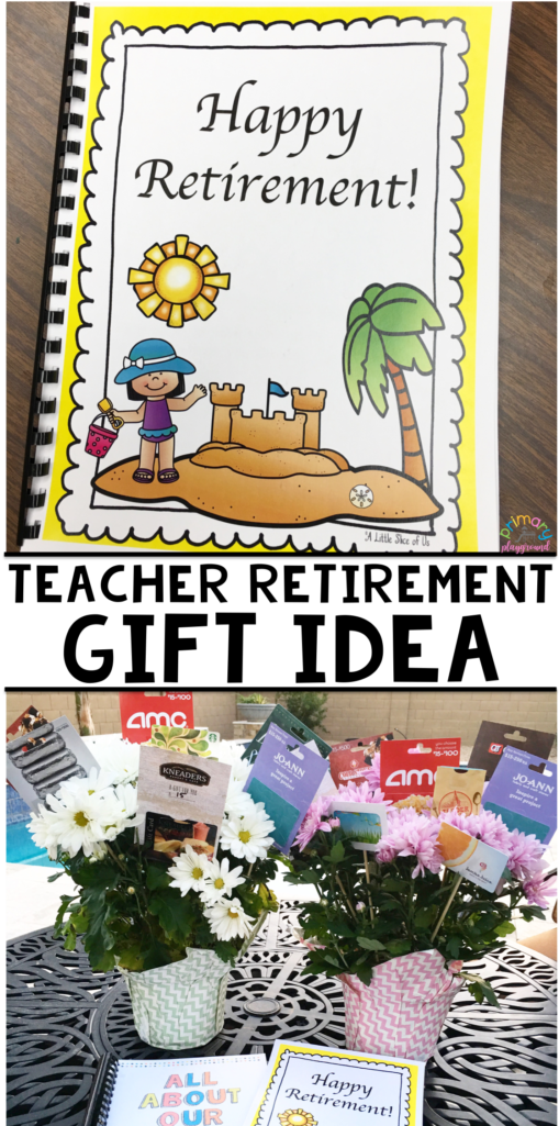 Teacher Retirement Gift Idea PNG
