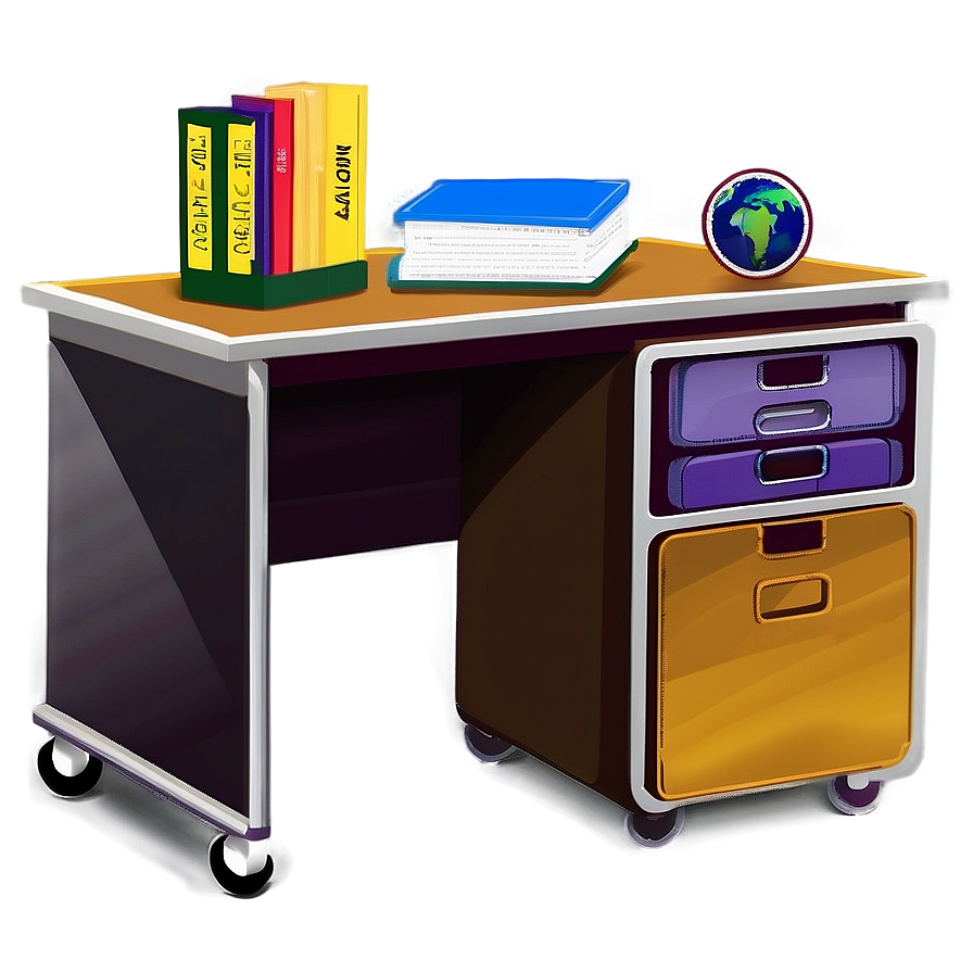 Teacher's Desk Png Bpq PNG