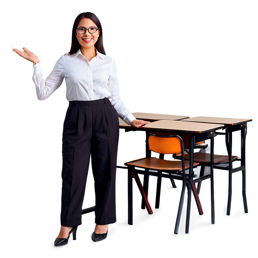 Teacher With Question Mark Png 6 PNG