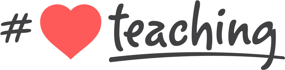 Teaching Heart Hashtag Logo PNG