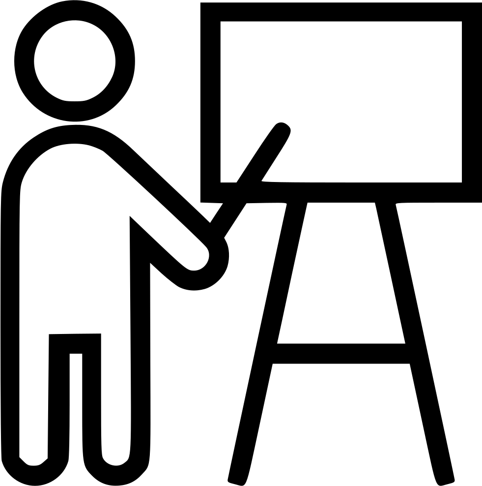 Teaching Presentation Icon PNG