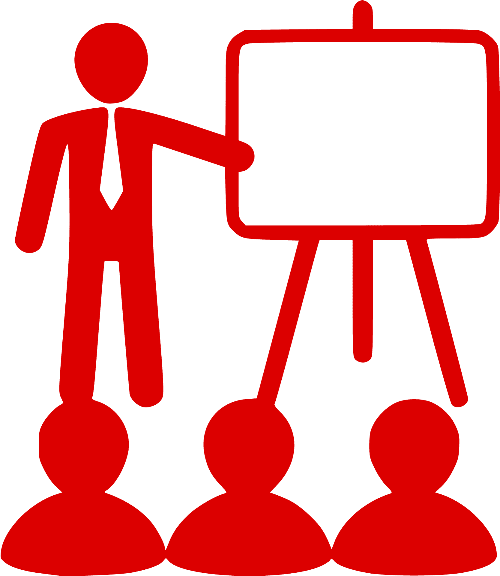 Teaching Presentation Icon PNG