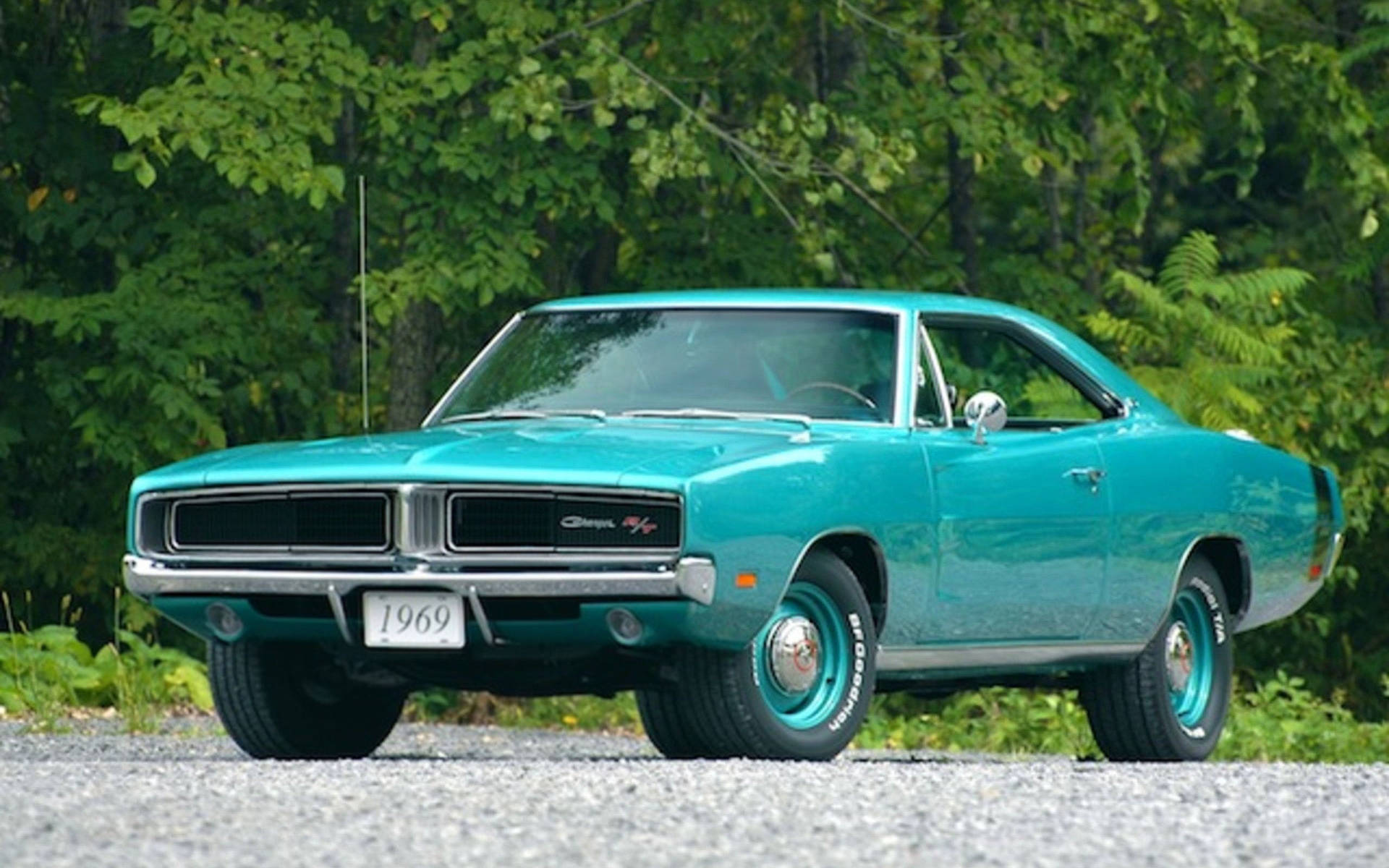 Teal 1969 Dodge Charger