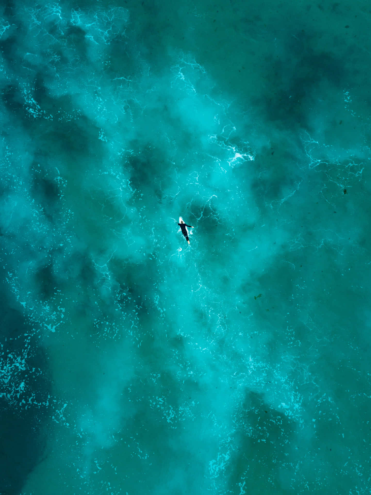 Take a dive into a world of teal aesthetic.