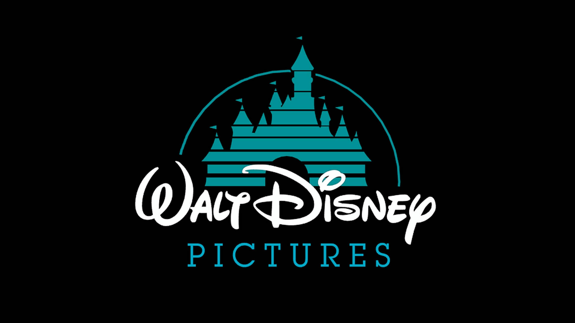 Teal Disney Logo Wallpaper