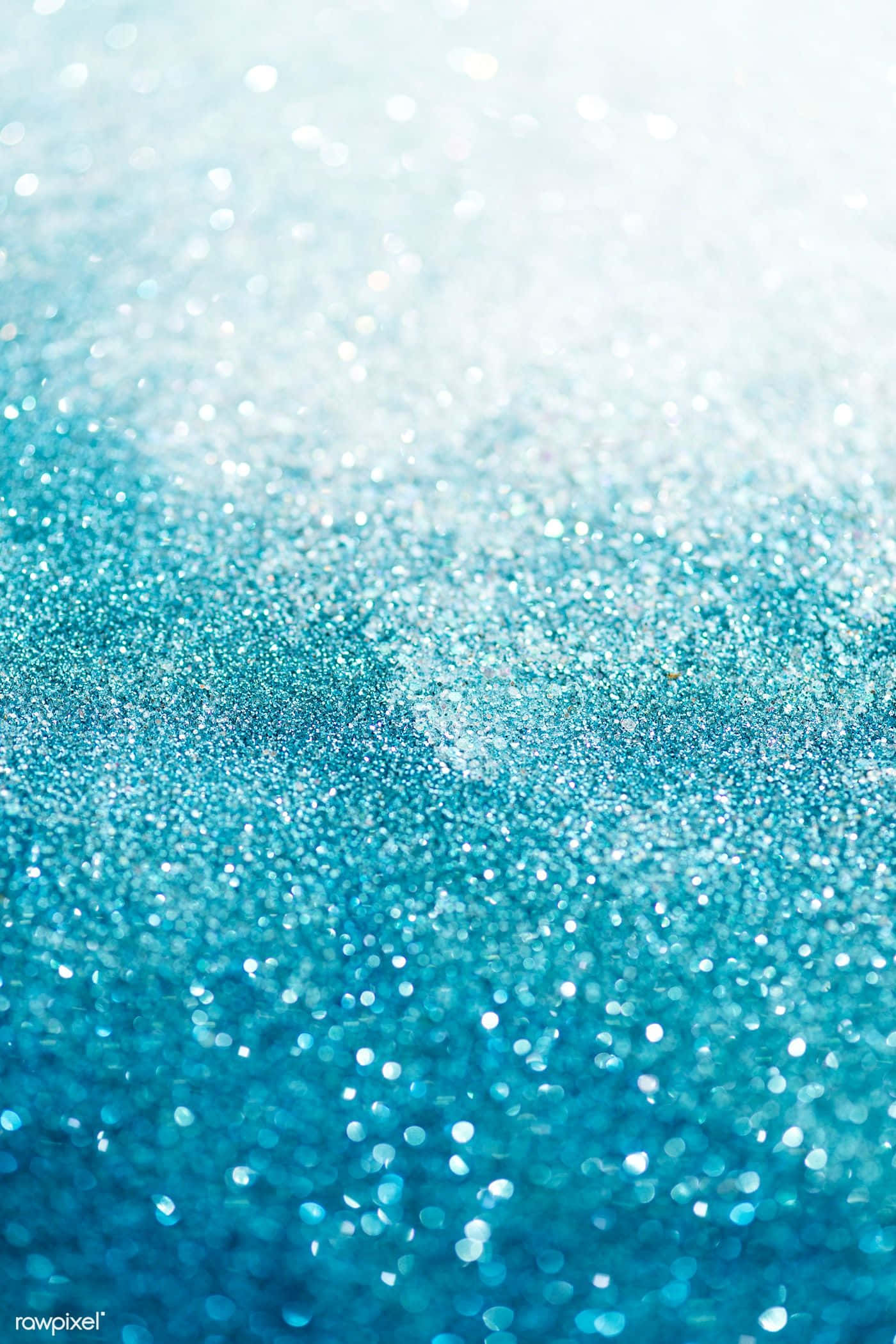Beautifully Textured Teal Glitter Background