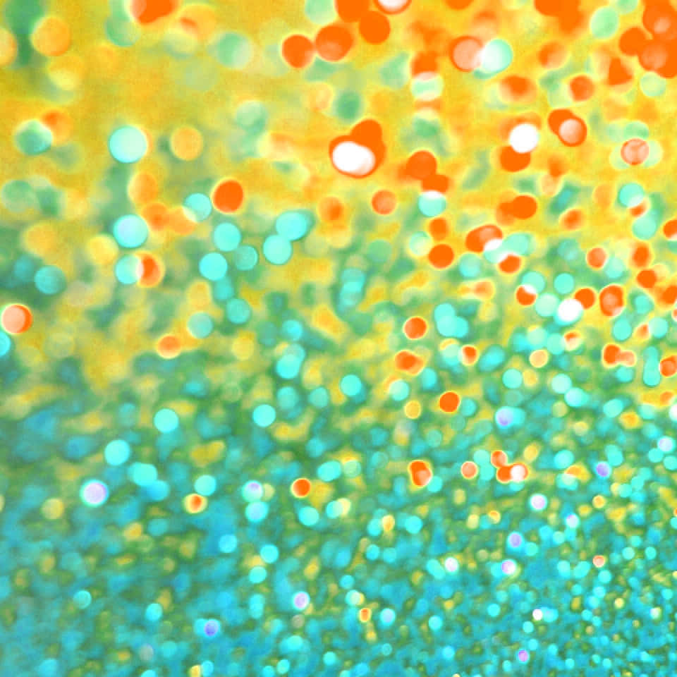 Add some sparkle to your life with this stunning teal glitter background.