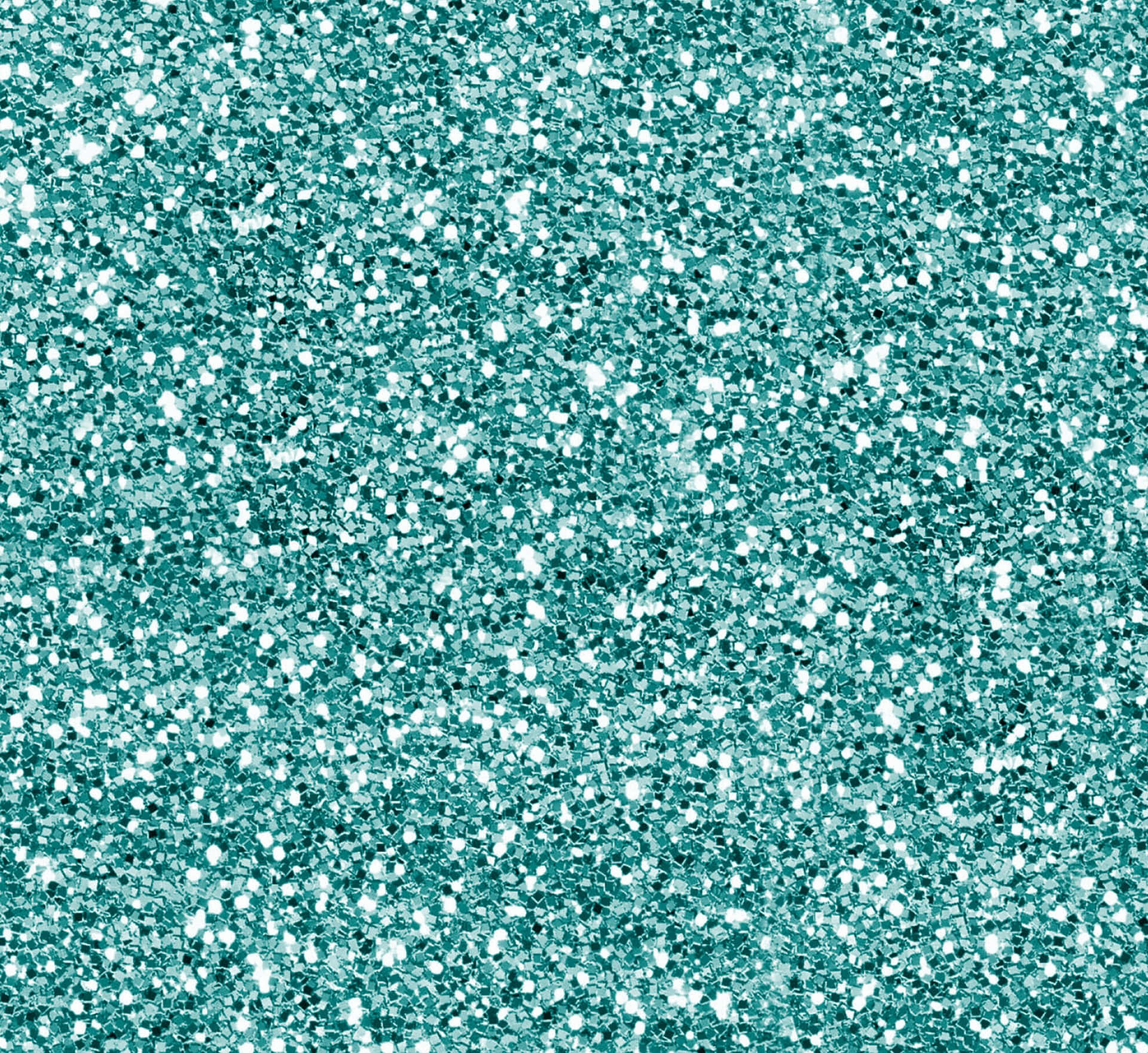 Glimmering Teal Glitter Background