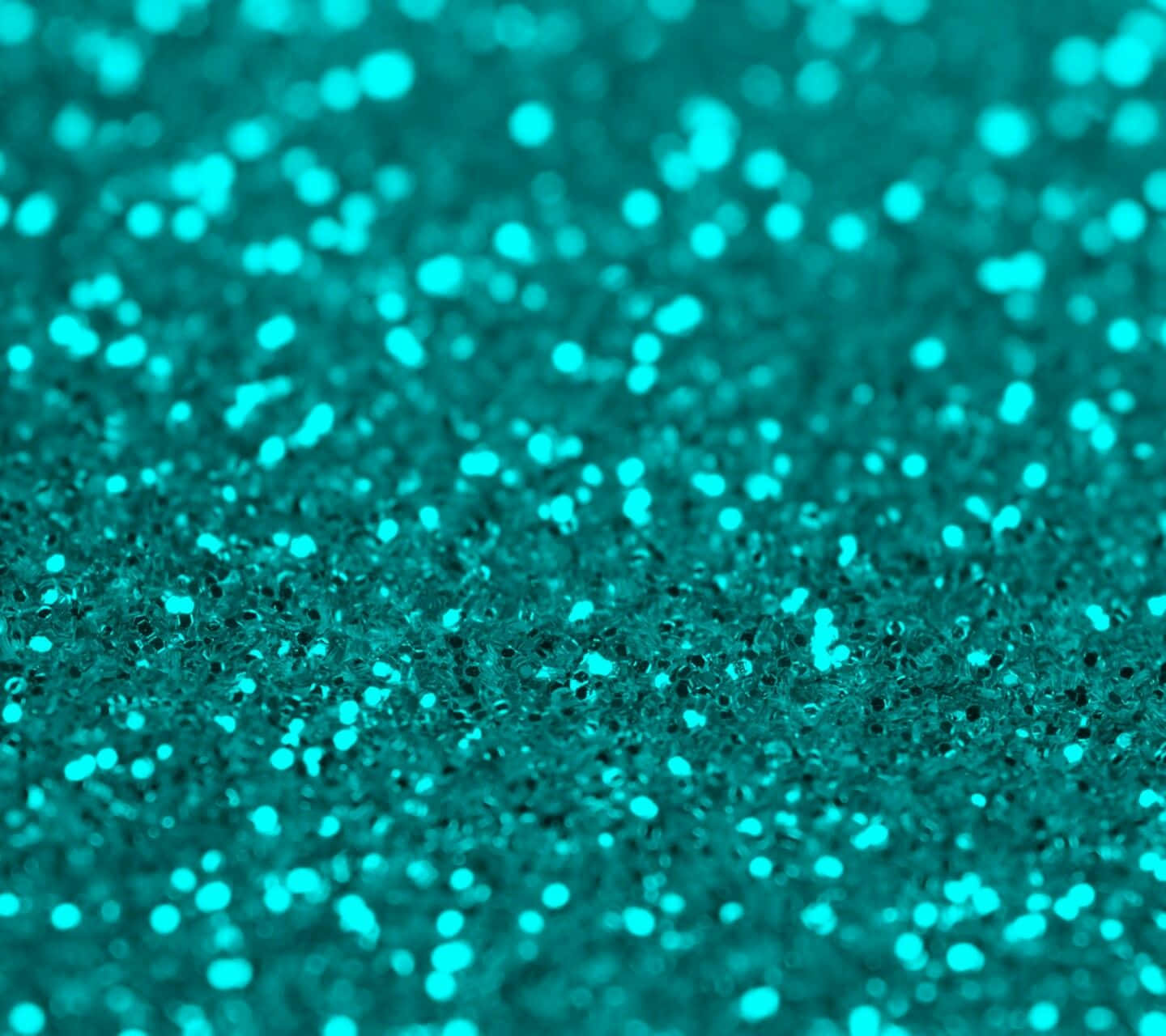 Unlock your creativity with teal glitter