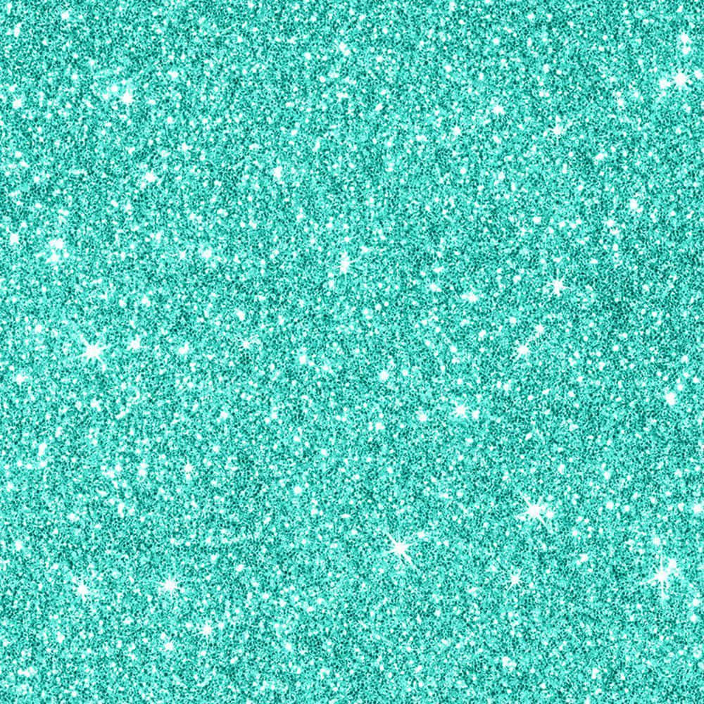 Sparkle with this Teal Glitter background