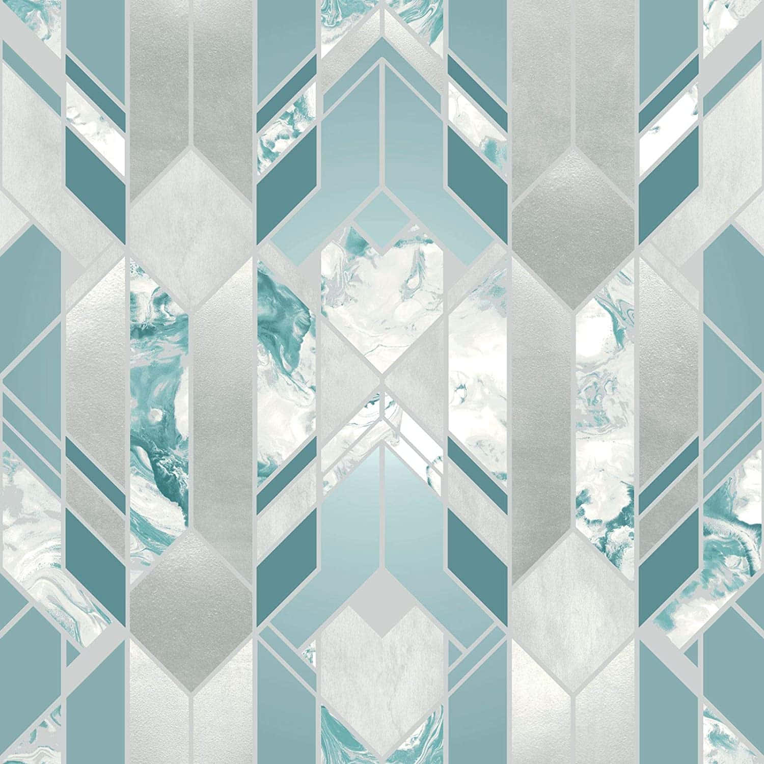 A mesmerizing teal marble background Wallpaper