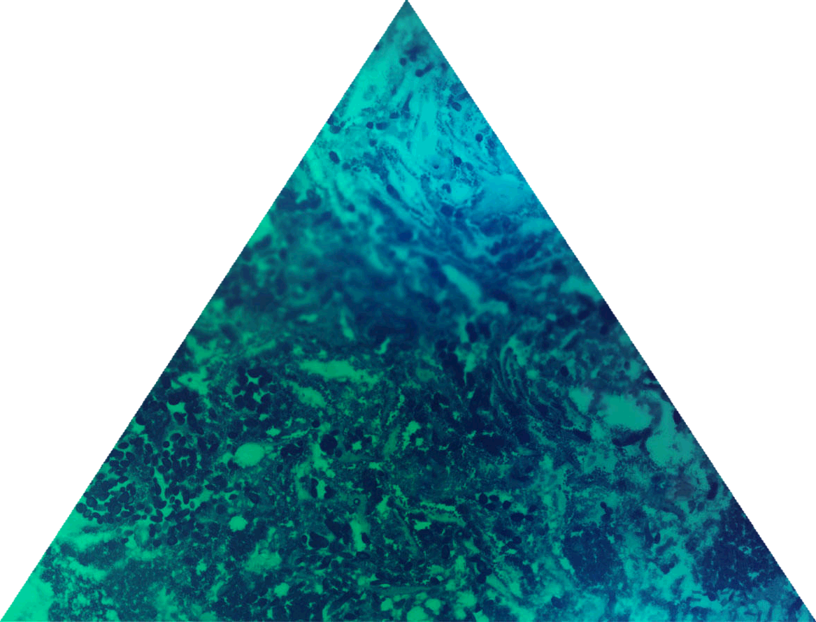 Teal Triangle Abstract Texture PNG