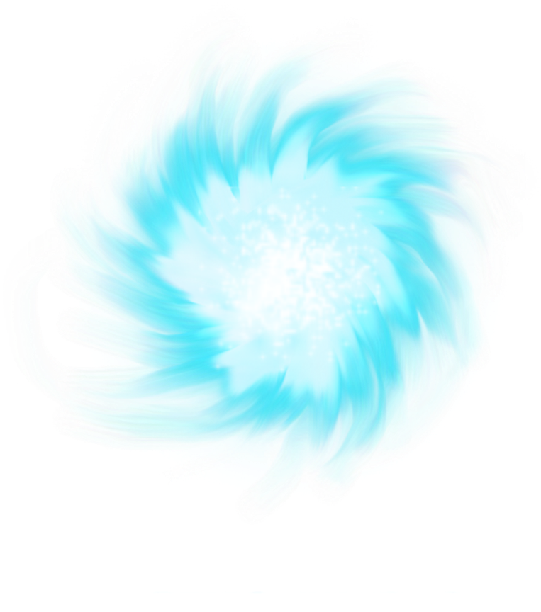 Teal_ Floral_ Abstract_ Art.png PNG