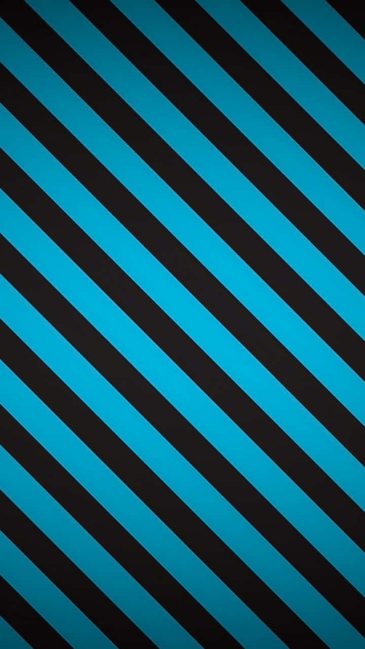 Tealand Black Striped Pattern Wallpaper