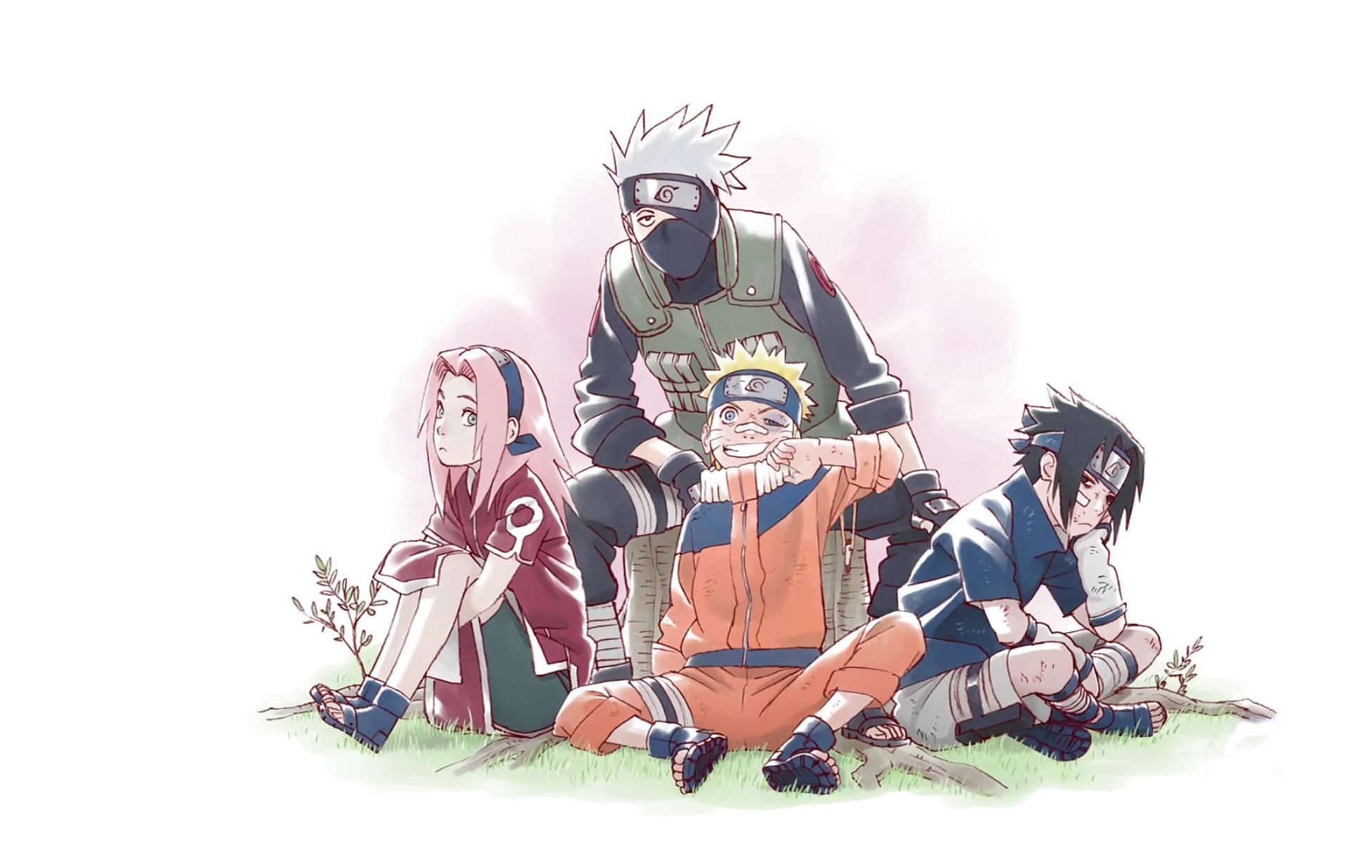 Team 7 Naruto Characters Wallpaper