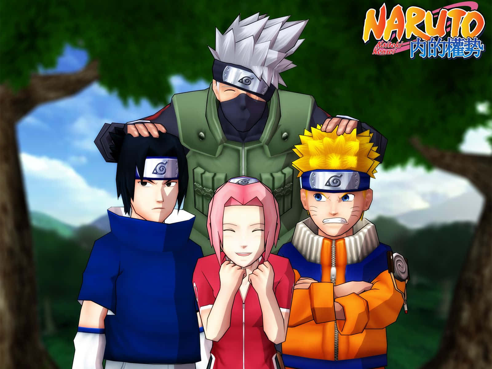 Team7 Naruto - La Più Grande Sfida Dell'akatsuki Sfondo
