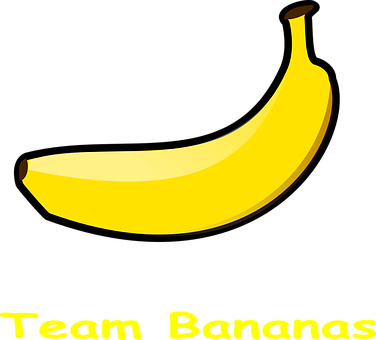 Team Bananas Graphic PNG