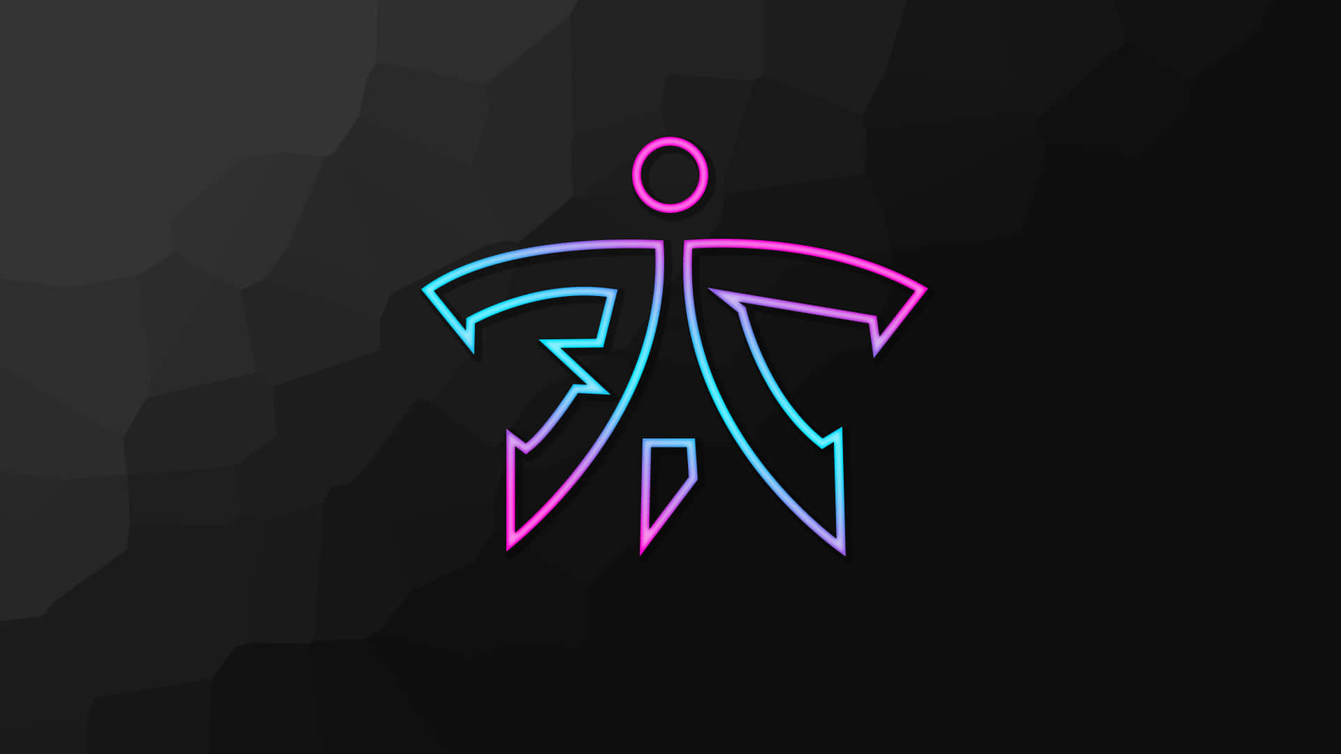 Team Fnatic Glowing Neon Logo Wallpaper