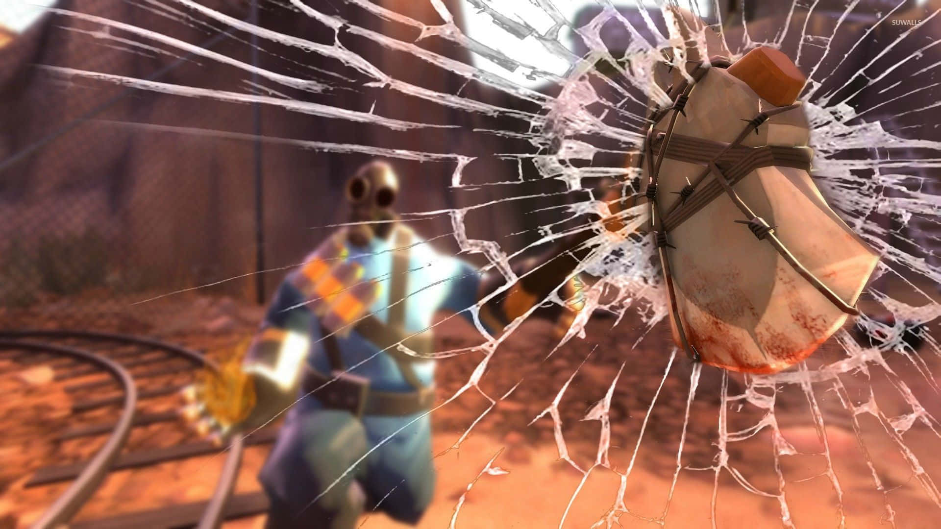 Dueling Soldiers in Team Fortress 2