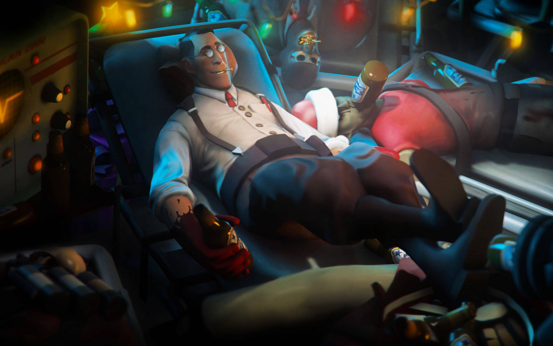 Team Fortress 2 Dr. Ludwig Wallpaper