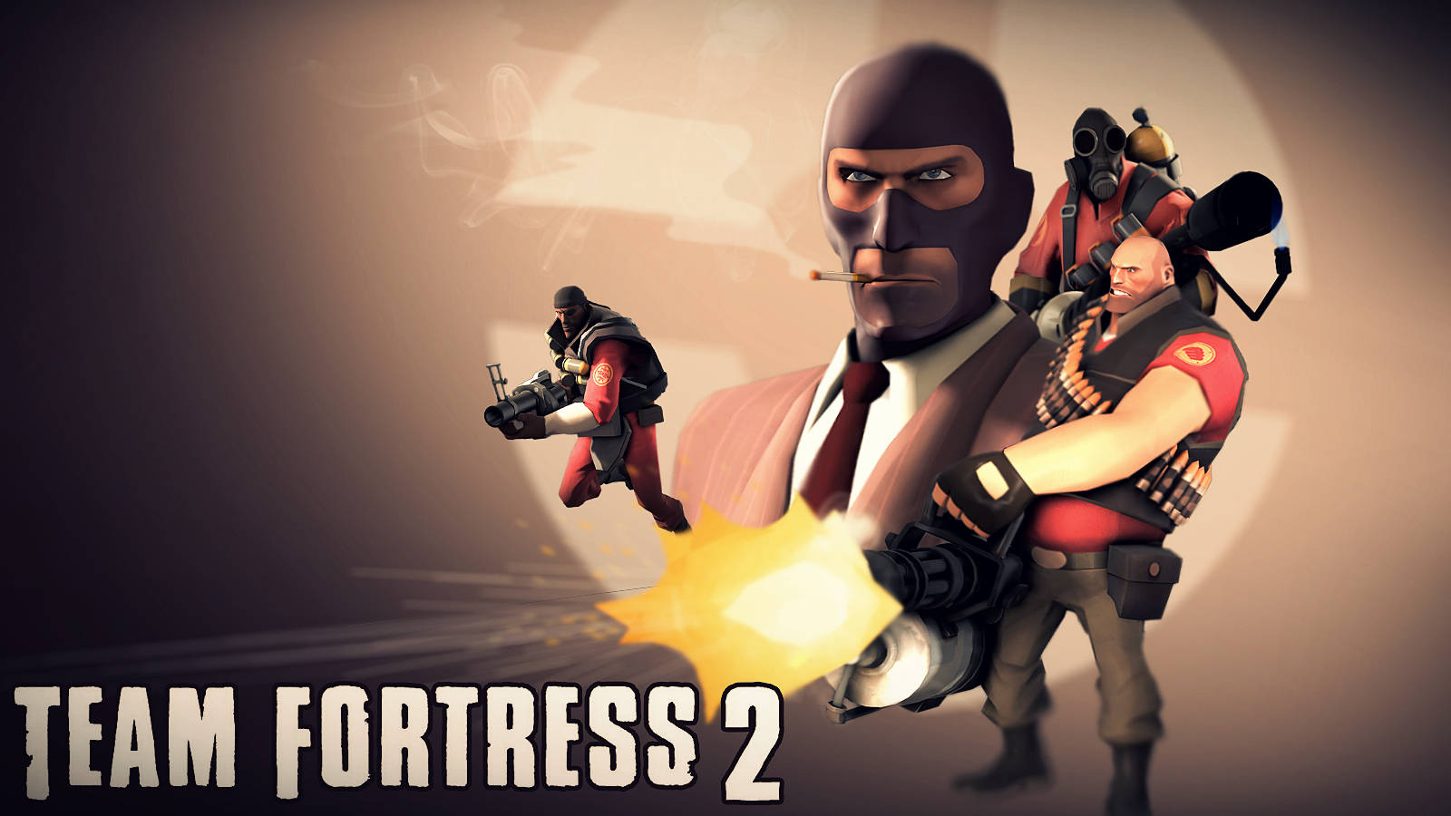 Team Fortress 2 Red Company Wallpaper