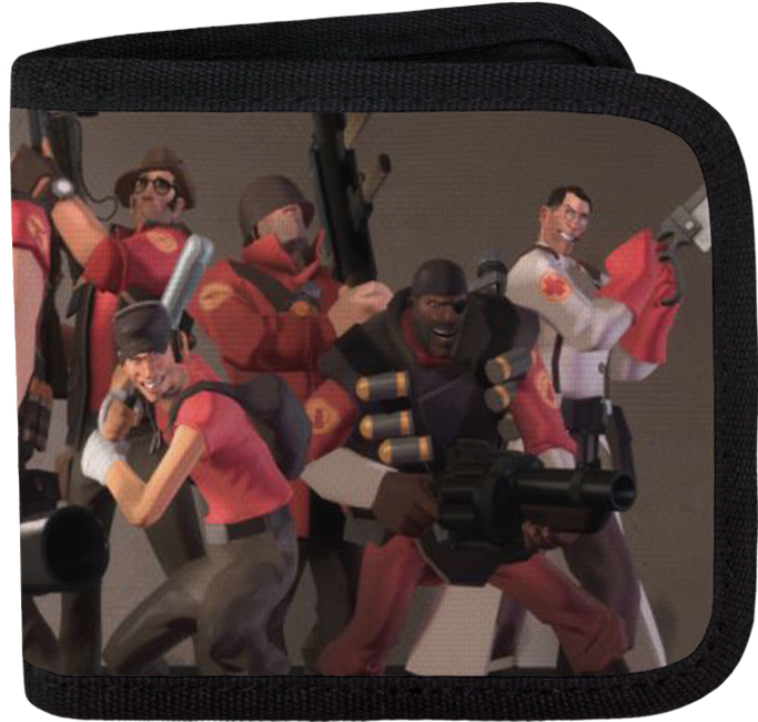 Team Fortress2 Red Team Action Pose PNG