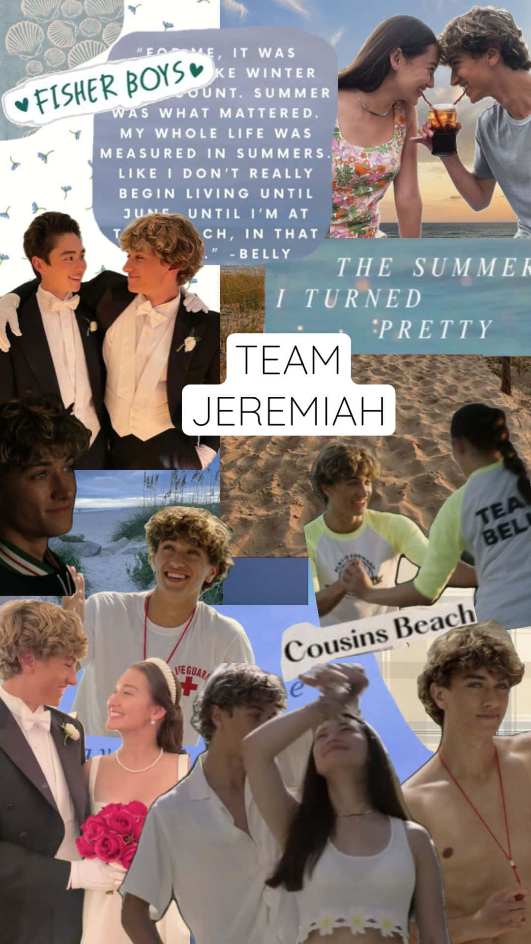 Team Jeremiah Collage Aesthetic Wallpaper