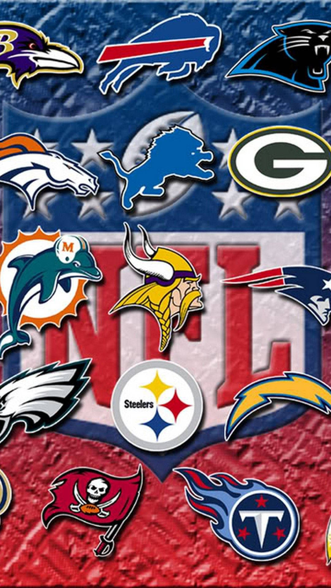 Team Logos NFL iPhone Wallpaper