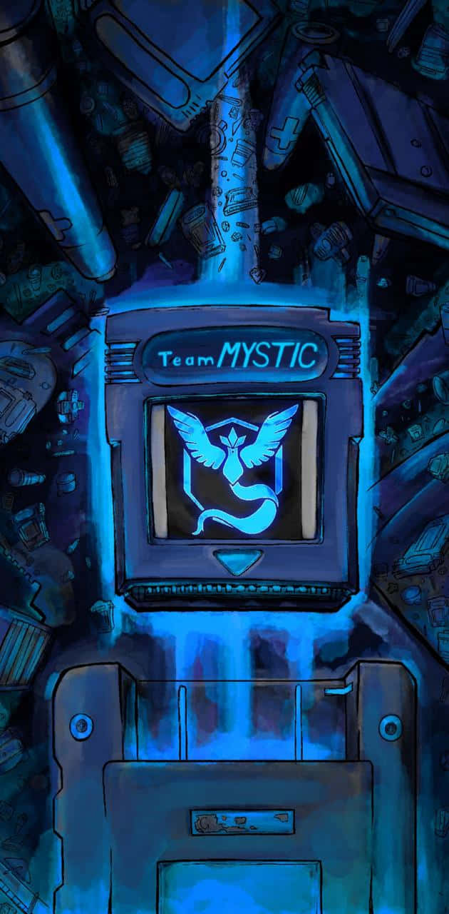 Kæmp ved siden af Team Mystic – holdet der står for viden og visdom. Wallpaper