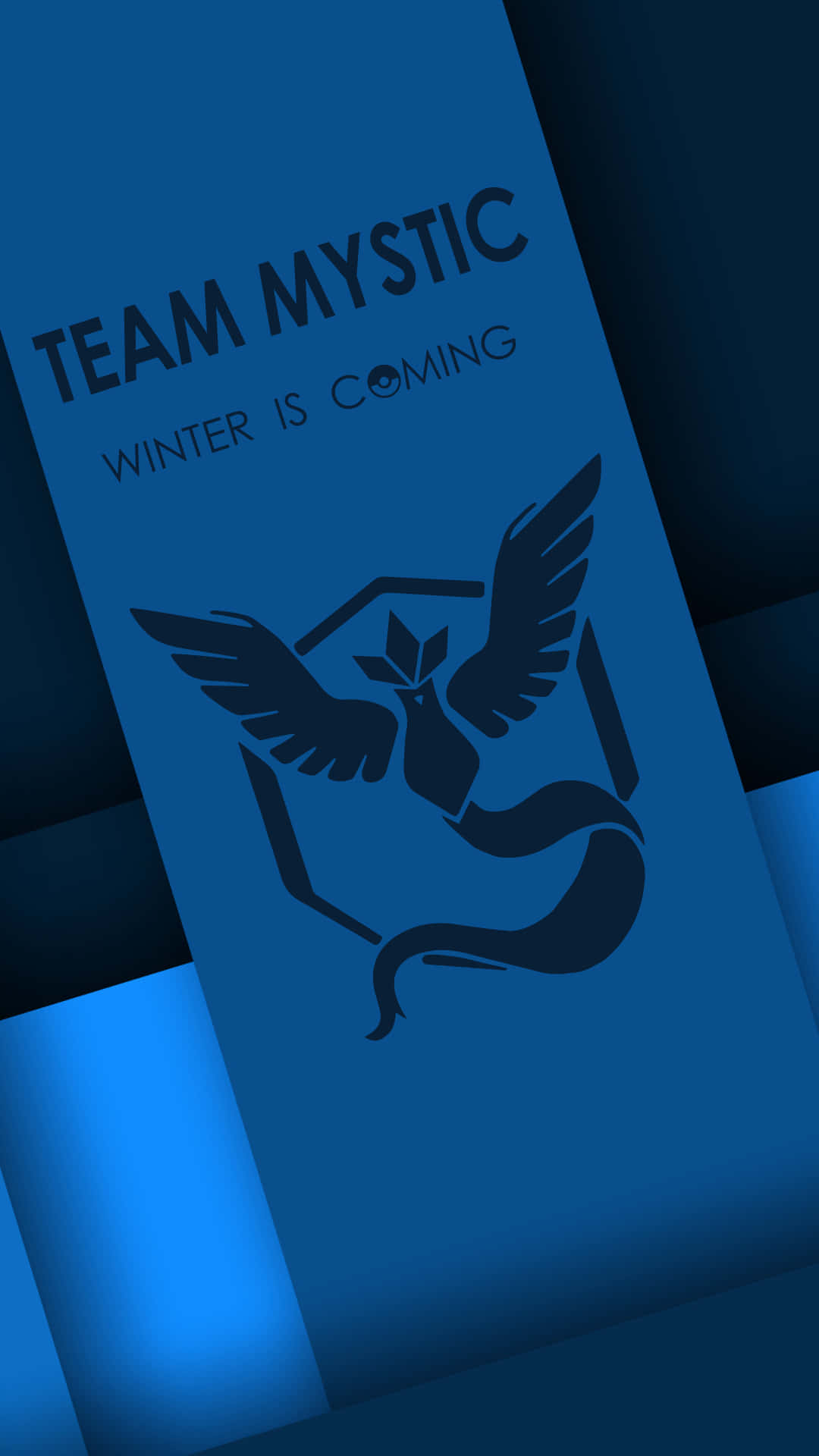 Team Mystic Winter Kommer Tapet Wallpaper