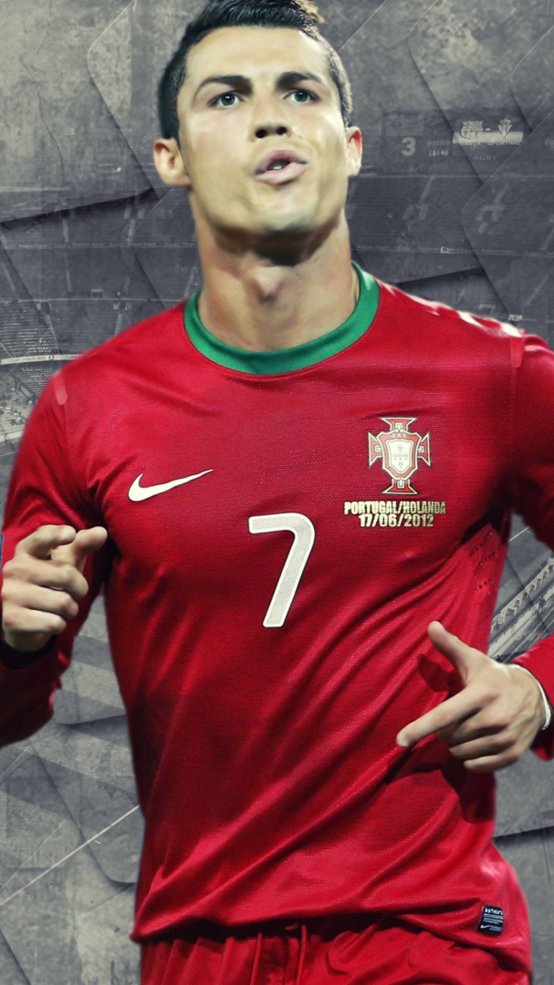 Team Portugal Football Ronaldo Iphone
