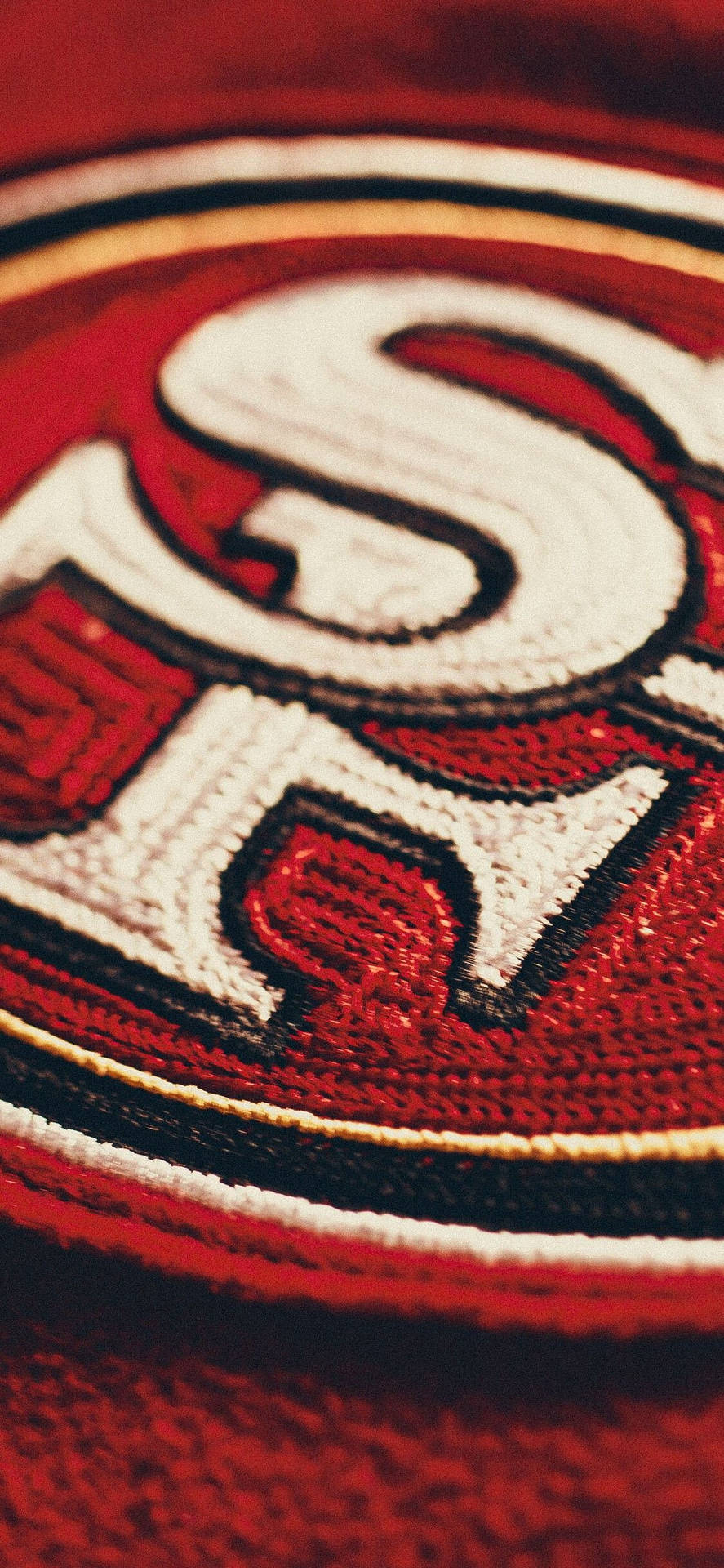 Team San Francisco 49ers Logo Wallpaper