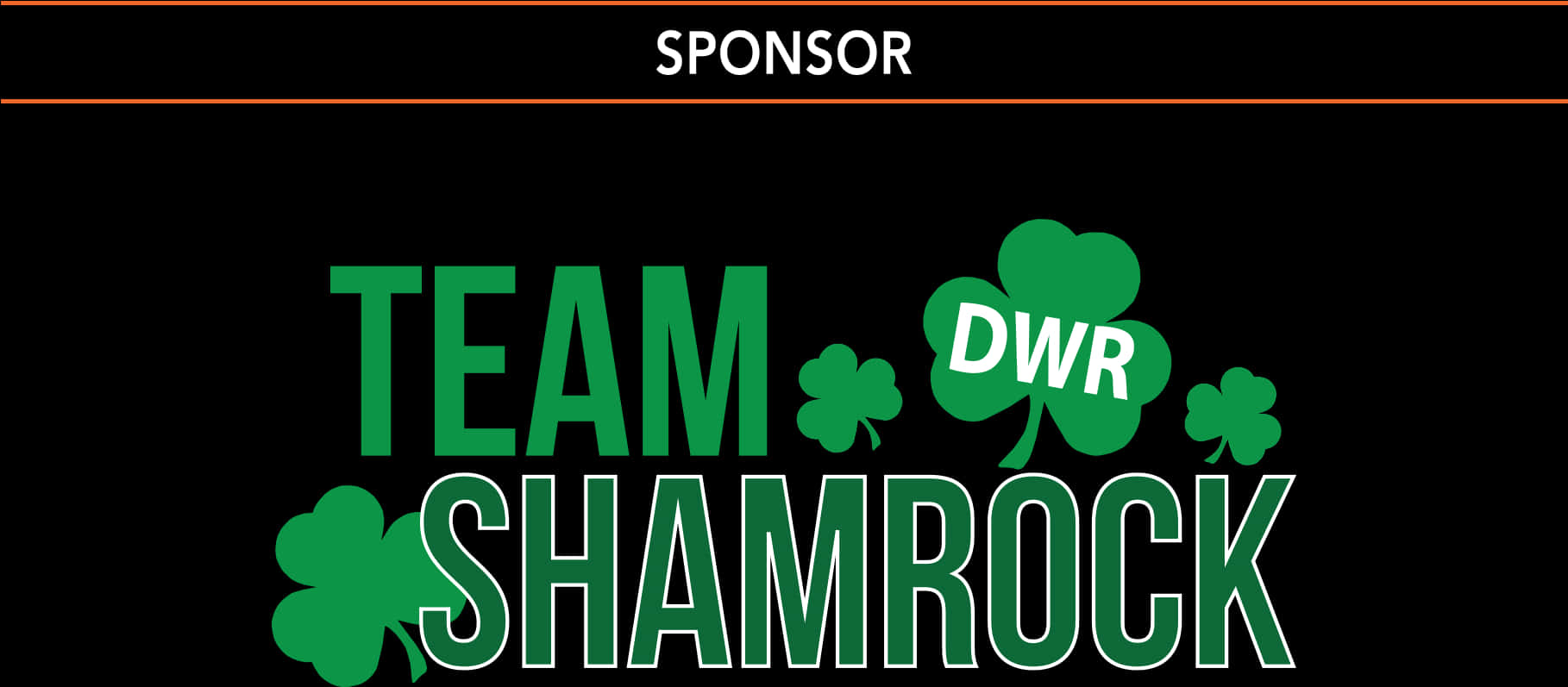 Team Shamrock Sponsor Banner PNG