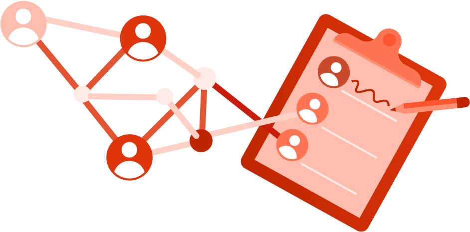 Teamwork Connected Tasks Graphic PNG