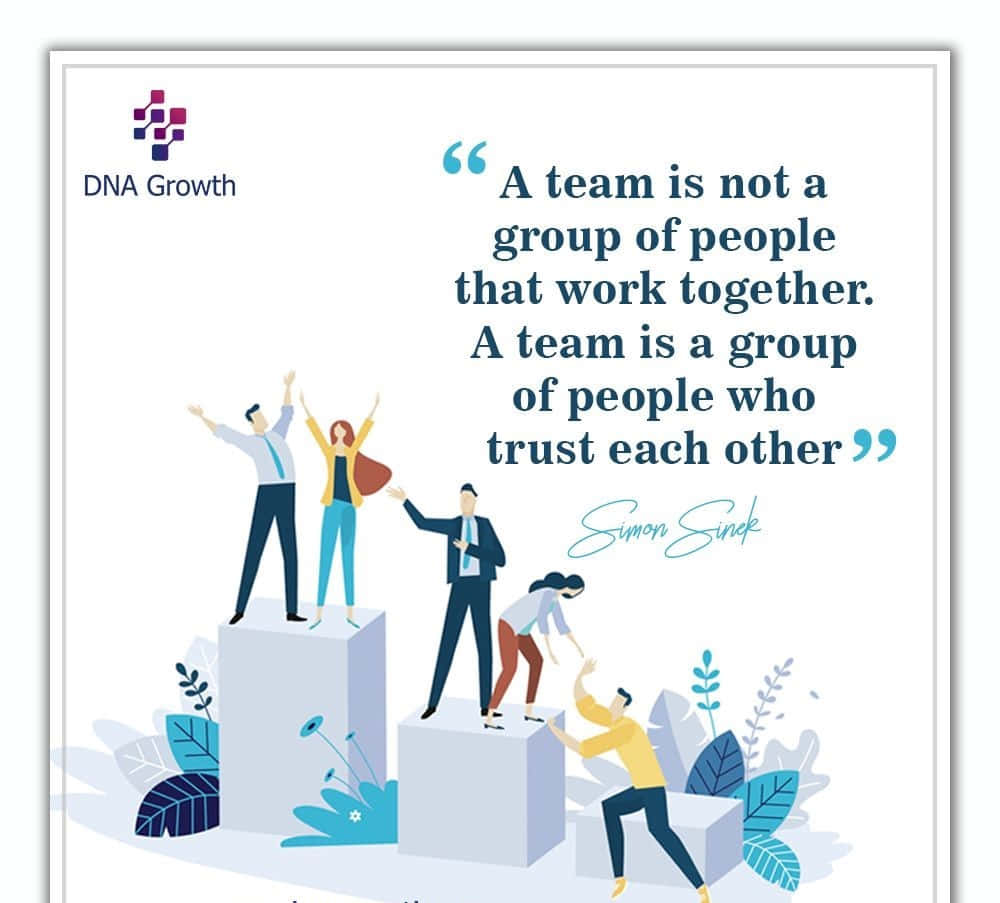 When Teamwork Elevates Success Wallpaper