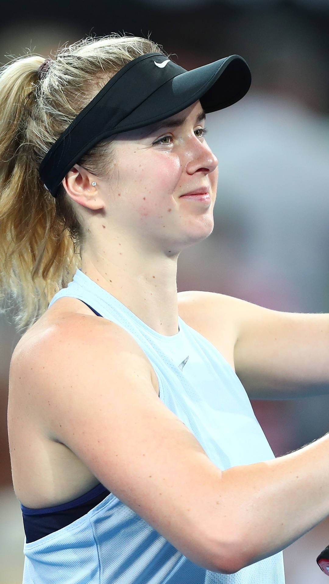 Emotional Victory - Ukraine's Tennis Star Elina Svitolina Wallpaper