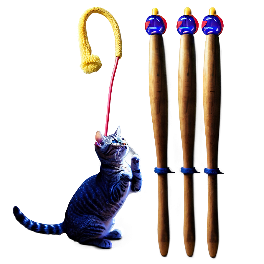 Teaser Wand Cat Toy Png Ove25 PNG