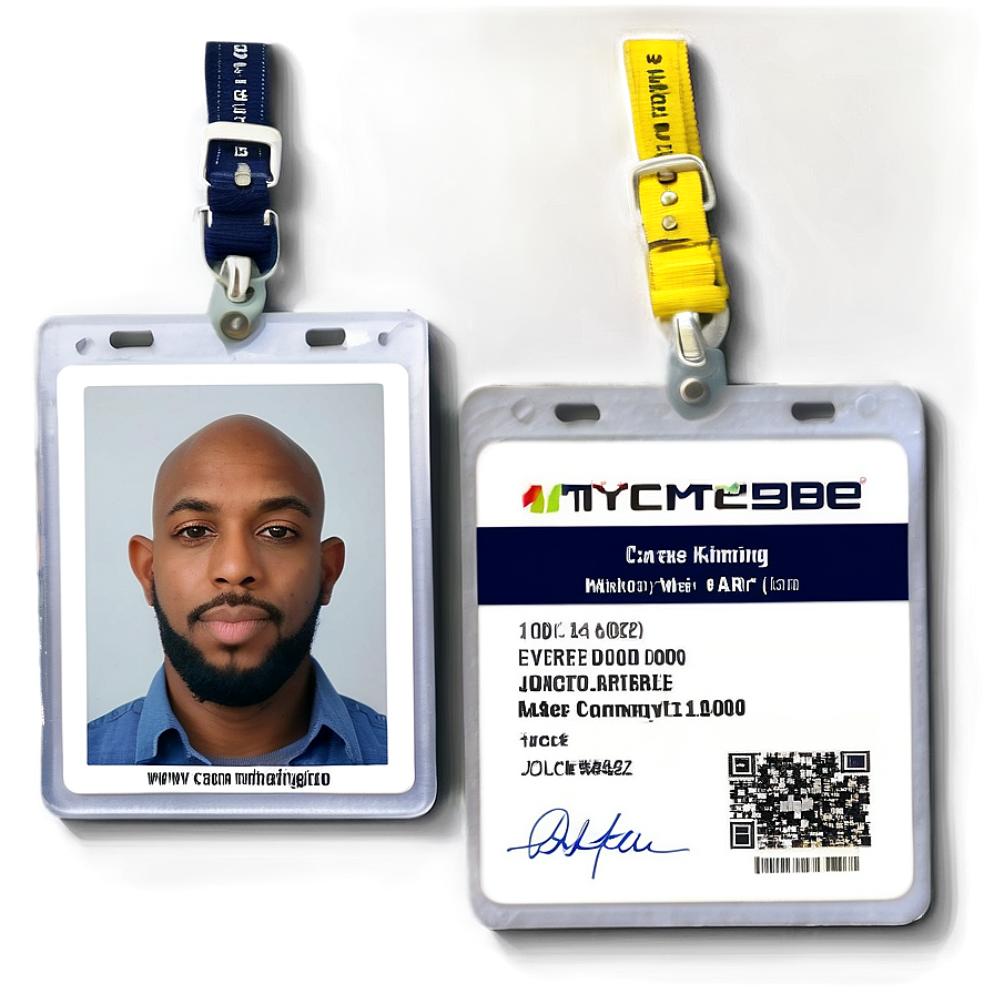 Tech Company Id Card Png 06202024 PNG