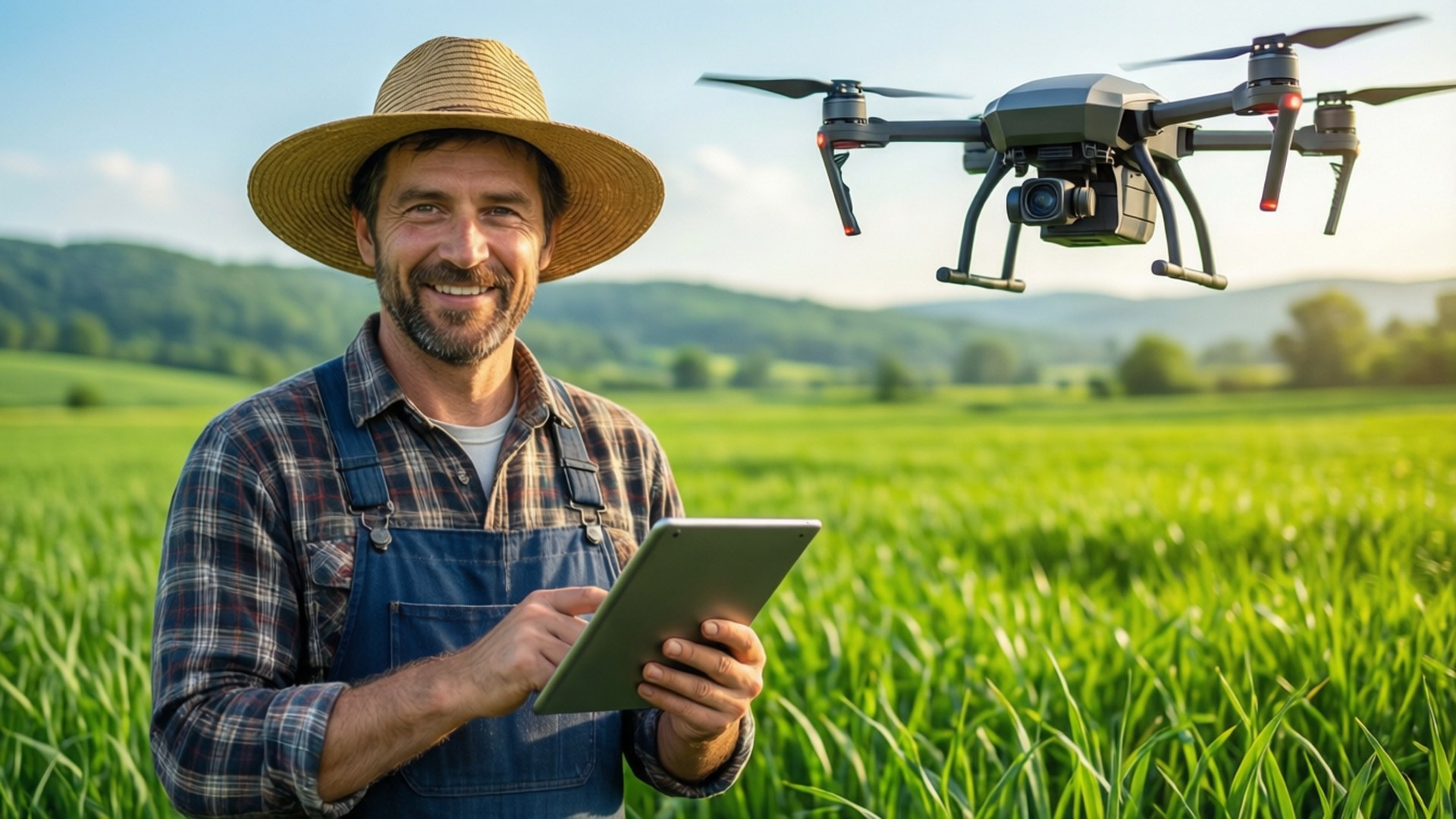 Agriculteur Technologique Fonds d'écran